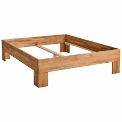 Camif Lits Avec Rangement|Lits Avec Rangement>Lit avec rangements en options chêne massif Charly - 140 x 190 cm