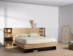 Camif Lits Avec Rangement|Lits Avec Rangement>Lit avec tiroir de rangement en option Paris - - 160 x 200 cm