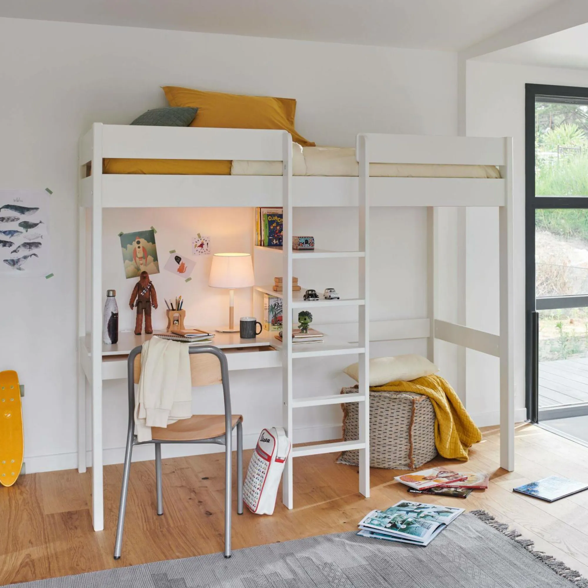 Enfant Camif Chambres Enfant|Chambres Enfant>Lit mezzanine Tim -
