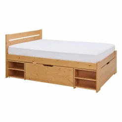 Camif Lits Avec Rangement|Lits Avec Rangement>Lit rangement bois massif Tara - - 140 x 200 cm