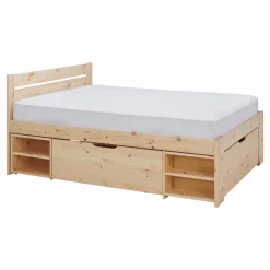 Camif Lits Avec Rangement|Lits Avec Rangement>Lit rangement bois massif Tara - - 160 x 200 cm