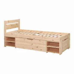 Enfant Camif Lits Avec Rangement|Lits Avec Rangement>Lit rangement enfant bois massif Tara - - 90 x 200 cm