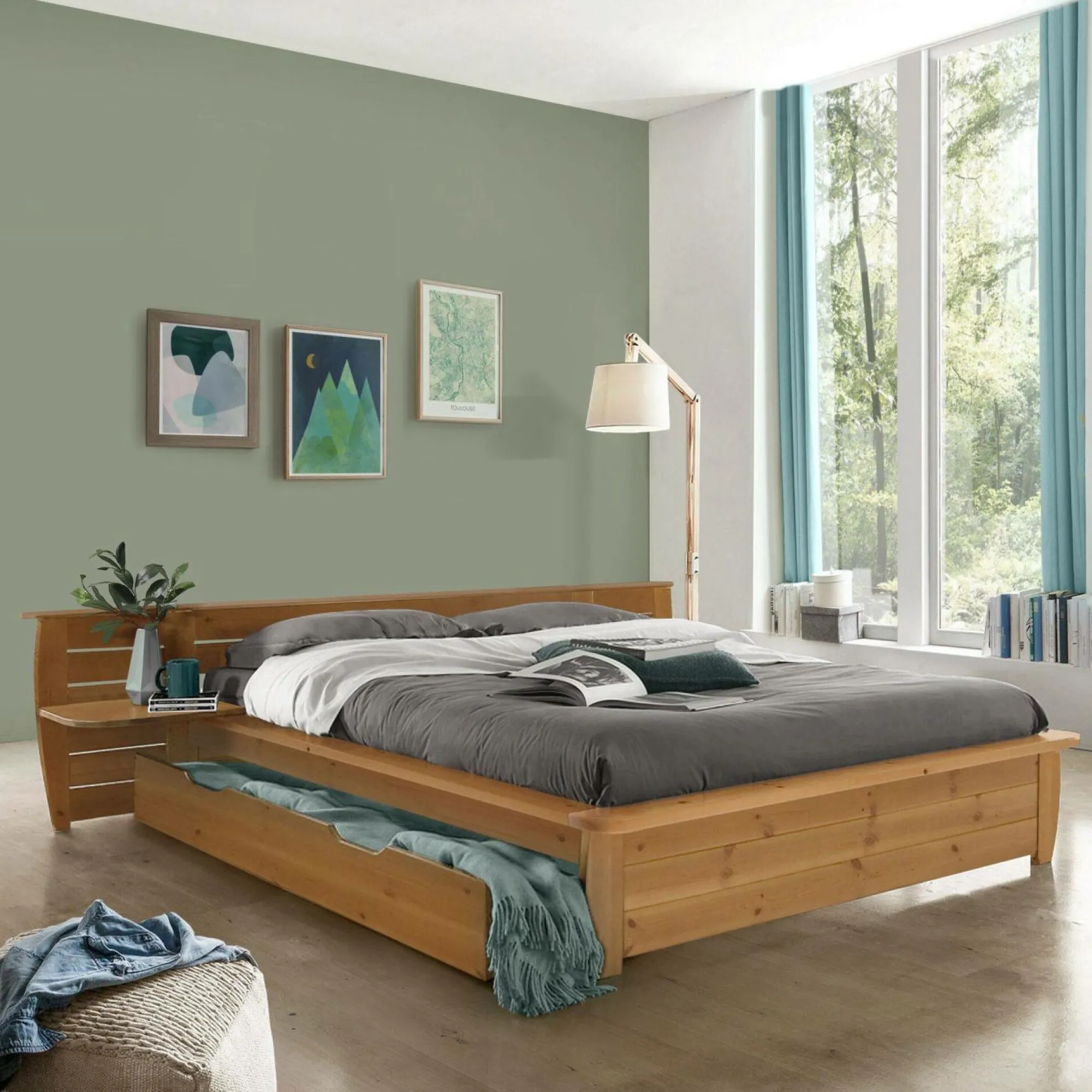 Camif Lits Avec Rangement|Lits Avec Rangement>Lit rangement Théo - - 160 x 200 cm