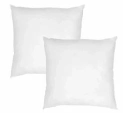 Camif Oreillers|Oreillers>Lot de 2 oreillers plats recyclés Pacôme, - 65 x 65 cm