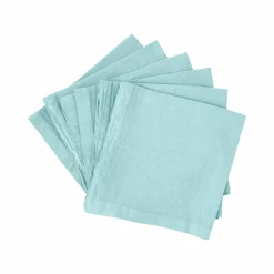 Camif Serviettes De Table|Serviettes De Table>Lot de 6 serviettes coton lin Eline - - 45 x 45 cm