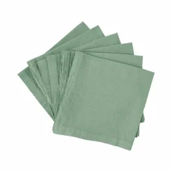Camif Serviettes De Table|Serviettes De Table>Lot de 6 serviettes coton lin Eline - - 45 x 45 cm