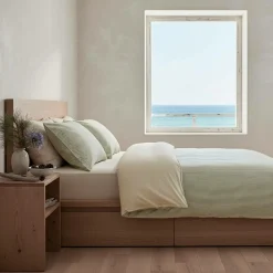 Camif Taies D'Oreiller>Lot de 2 taies d'oreiller percale Aulne - - 50 x 70 cm
