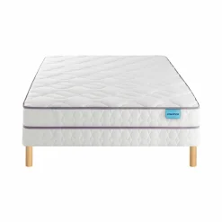 Camif Ensembles 90 X 190 Cm|Ensembles 140 X 190 Cm>MERINOS Ensemble sommier et matelas Happy Lit - 120 x 200 cm