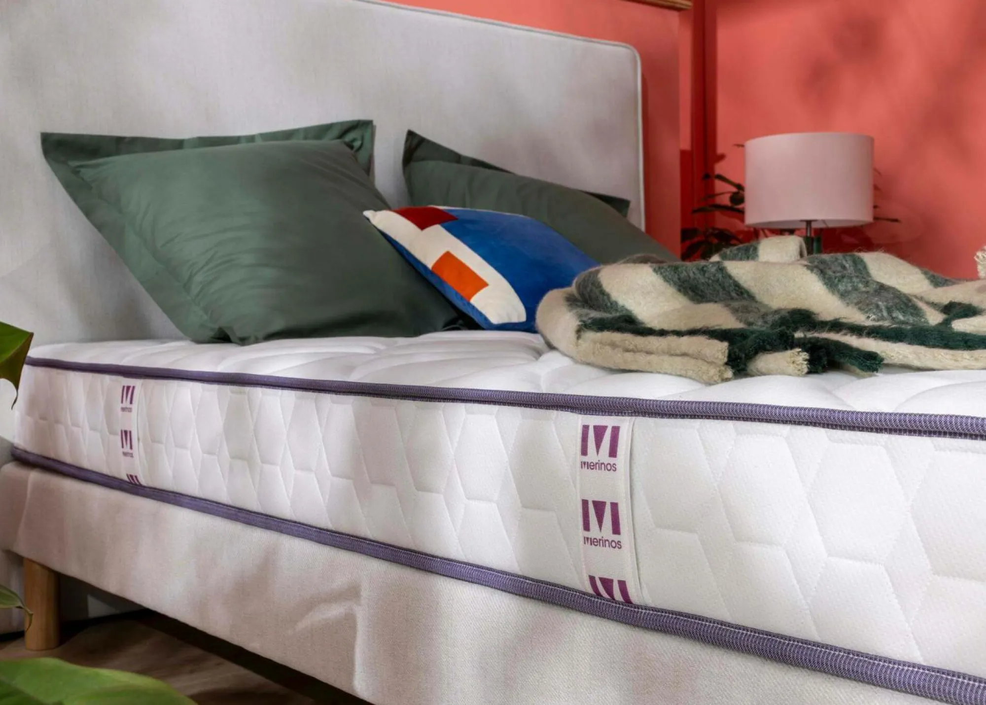 Camif Matelas 90 X 190 Cm|Matelas 140 X 190 Cm>MERINOS Matelas latex 19 cm Happy Lit - 120 x 190 cm