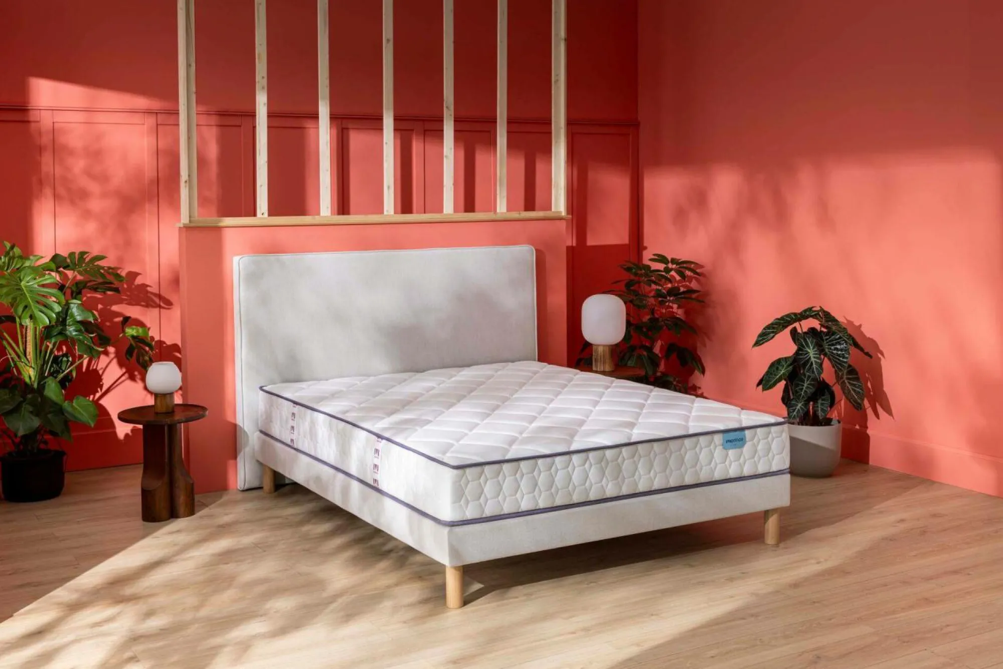 Camif Matelas 140 X 190 Cm|Matelas 160 X 200 Cm>MERINOS Matelas ressorts ensachés 24 cm Cheer Bed - 120 x 200 cm