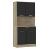 Camif Meubles Vitrines|Meubles De Rangement Cuisine>Meuble de rangement haut Dalia