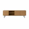 Camif Meubles Tv>Meuble TV 3 portes bois pieds métal Alex
