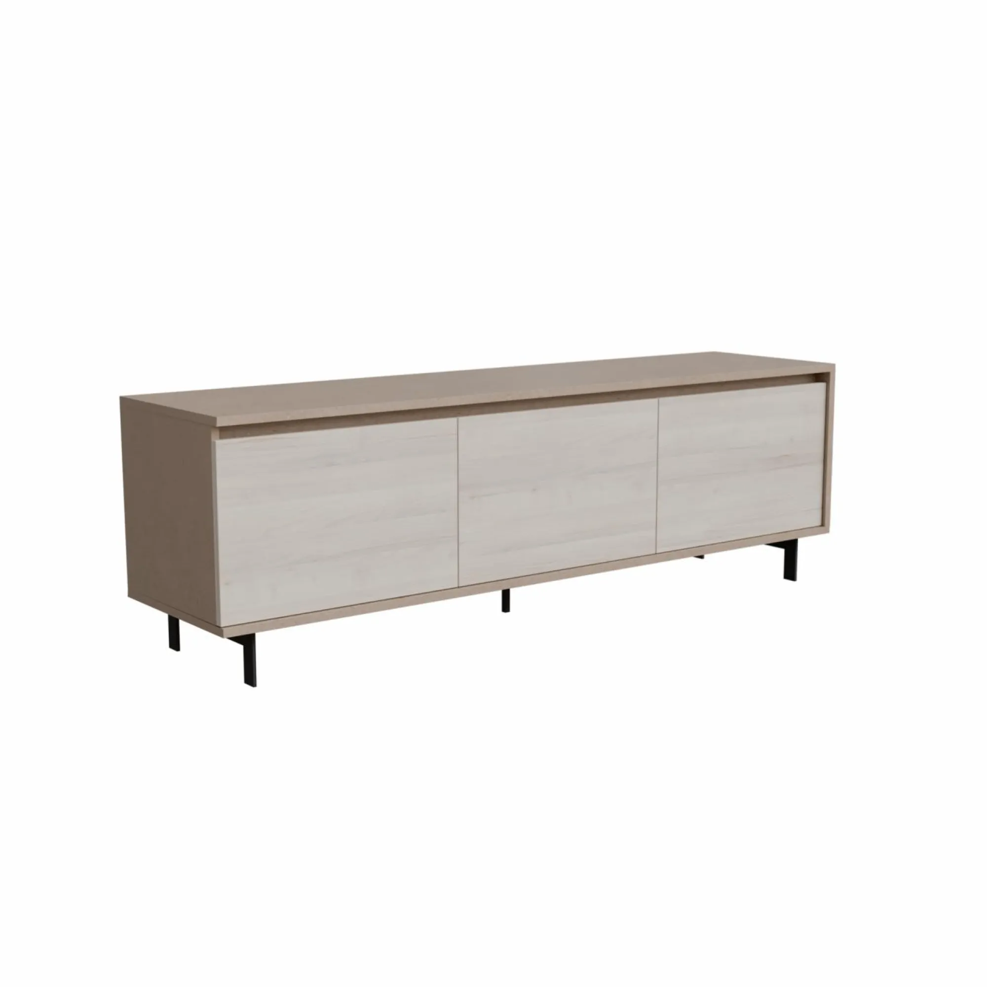 Camif Meubles Tv>Meuble TV 3 portes décor bois Gustavo -