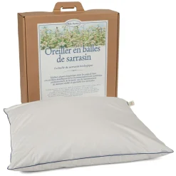 Camif Oreillers|Oreillers>MILLE OREILLERS Oreiller ferme en sarrasin biologique - 60 x 60 cm