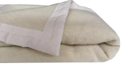 Camif Couvertures>OURSON Couverture laine Woolmark Champagny - - 150 x 220 cm