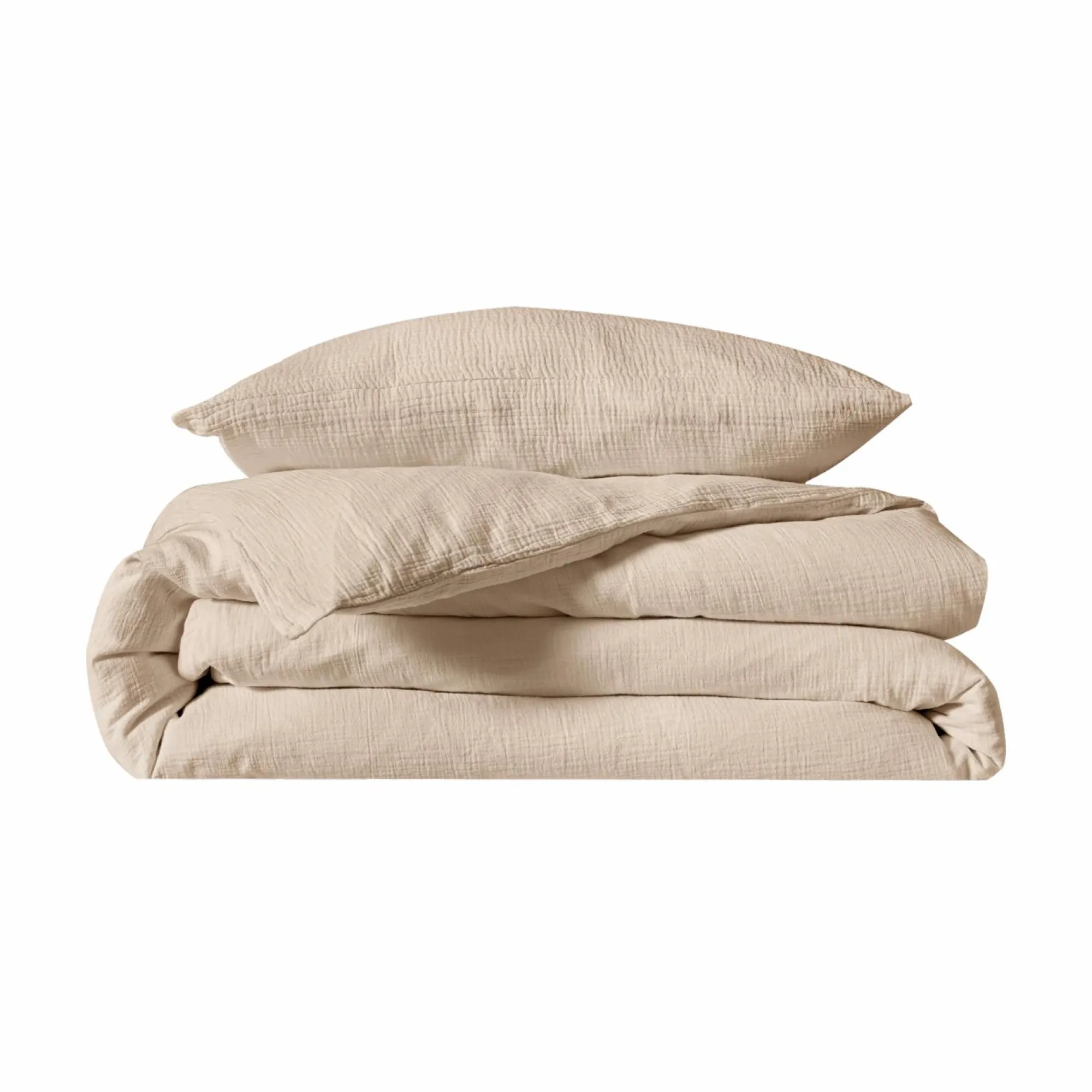 Enfant Camif Parures De Lit Enfant>Parure de lit enfant gaze de coton bio Lou - - 140 x 200 cm
