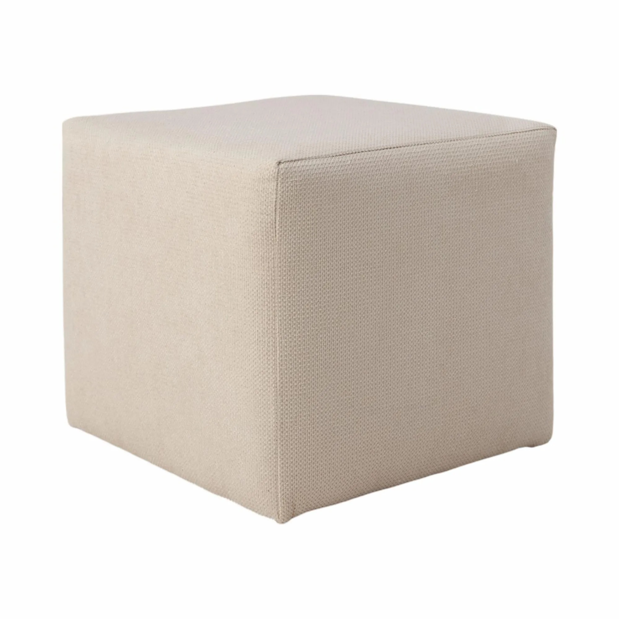 Camif Repose-Pieds>Petit pouf tissu Otis -
