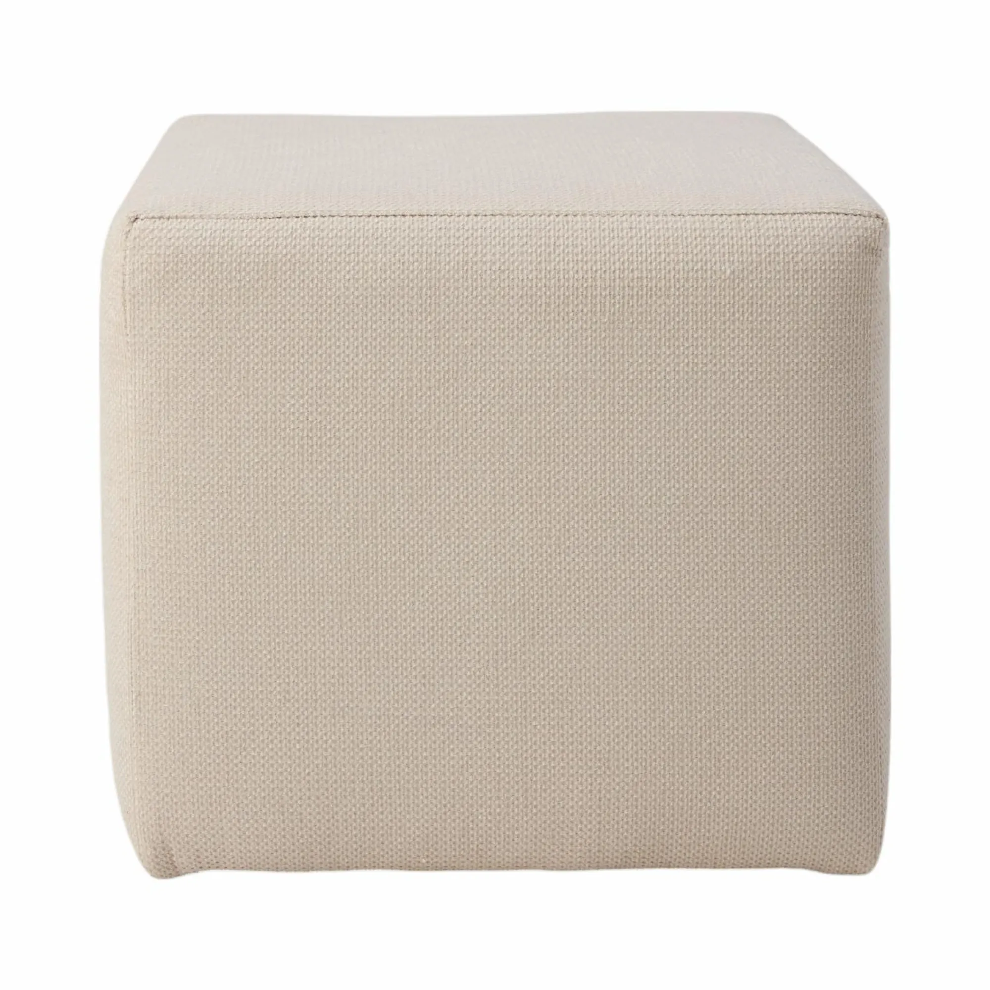 Camif Repose-Pieds>Petit pouf tissu Otis -