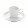 Camif Tasses|Tasses>PILLIVUYT Lot de 6 Tasses à café et soucoupes Plissé