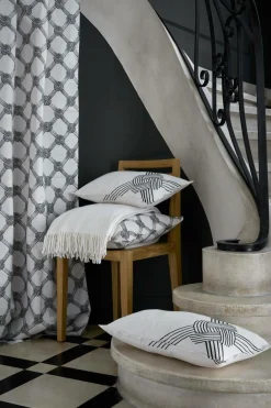 Camif Plaids|Plaids>Plaid nid d'abeille coton polyester recyclé Pazenn - - 130 x160 cm
