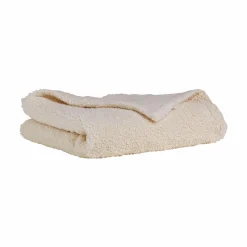 Camif Plaids|Plaids>Plaid sherpa gaze de coton bio Pablo - - 130 x 150 cm