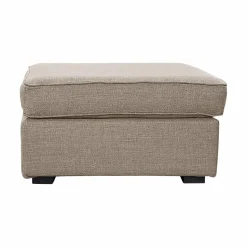 Camif Repose-Pieds>Pouf tissu déhoussable Marbella -