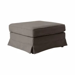 Camif Repose-Pieds>Pouf tissu déhoussable Naxos -