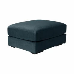 Camif Repose-Pieds>Pouf velours déhoussable Maé -
