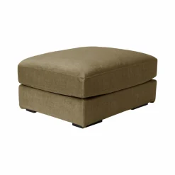 Camif Repose-Pieds>Pouf velours déhoussable Maé -
