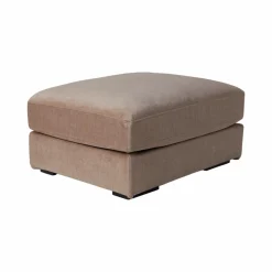 Camif Repose-Pieds>Pouf velours Maé -