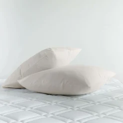 Camif Protèges Oreillers|Protèges Oreillers>Protège oreiller molleton imperméable coton bio Issac - 50 x 70 cm