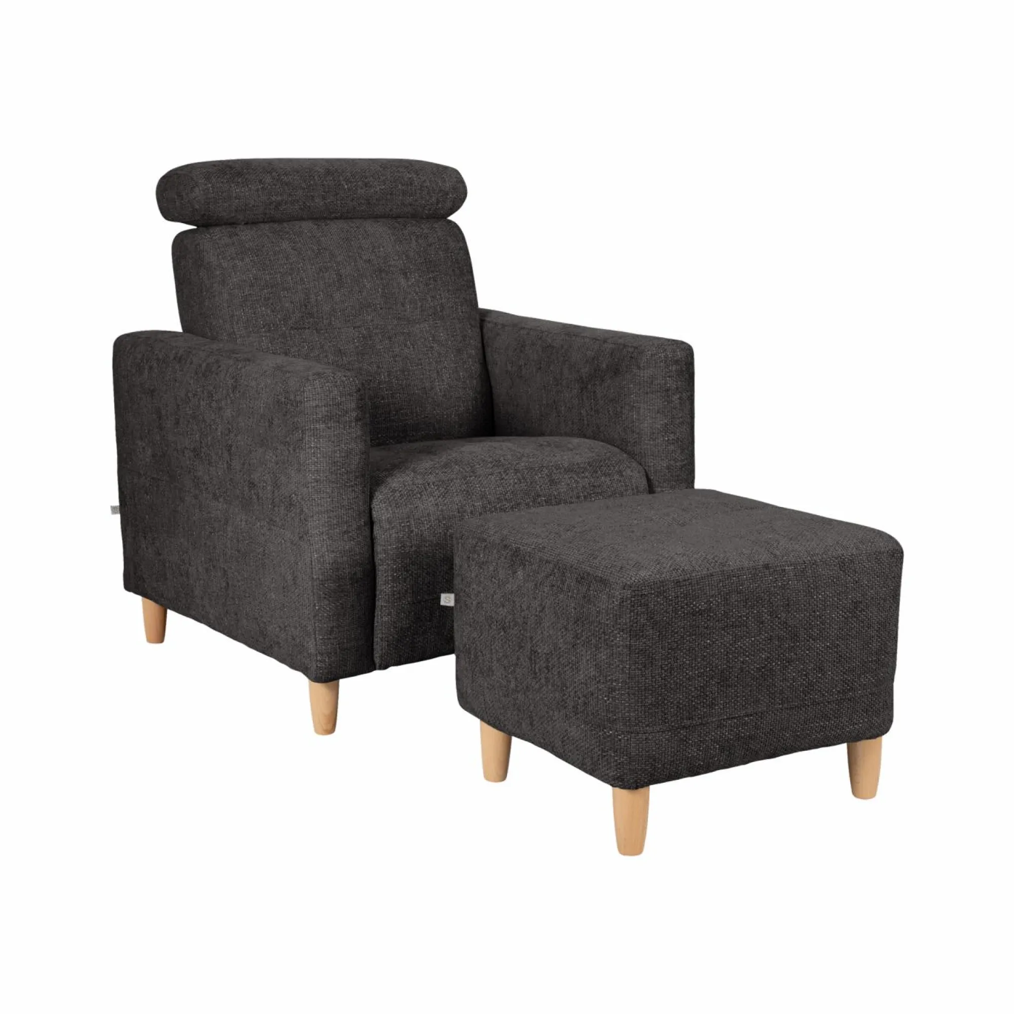 Camif Repose-Pieds>Repose pieds tissu Chambord -