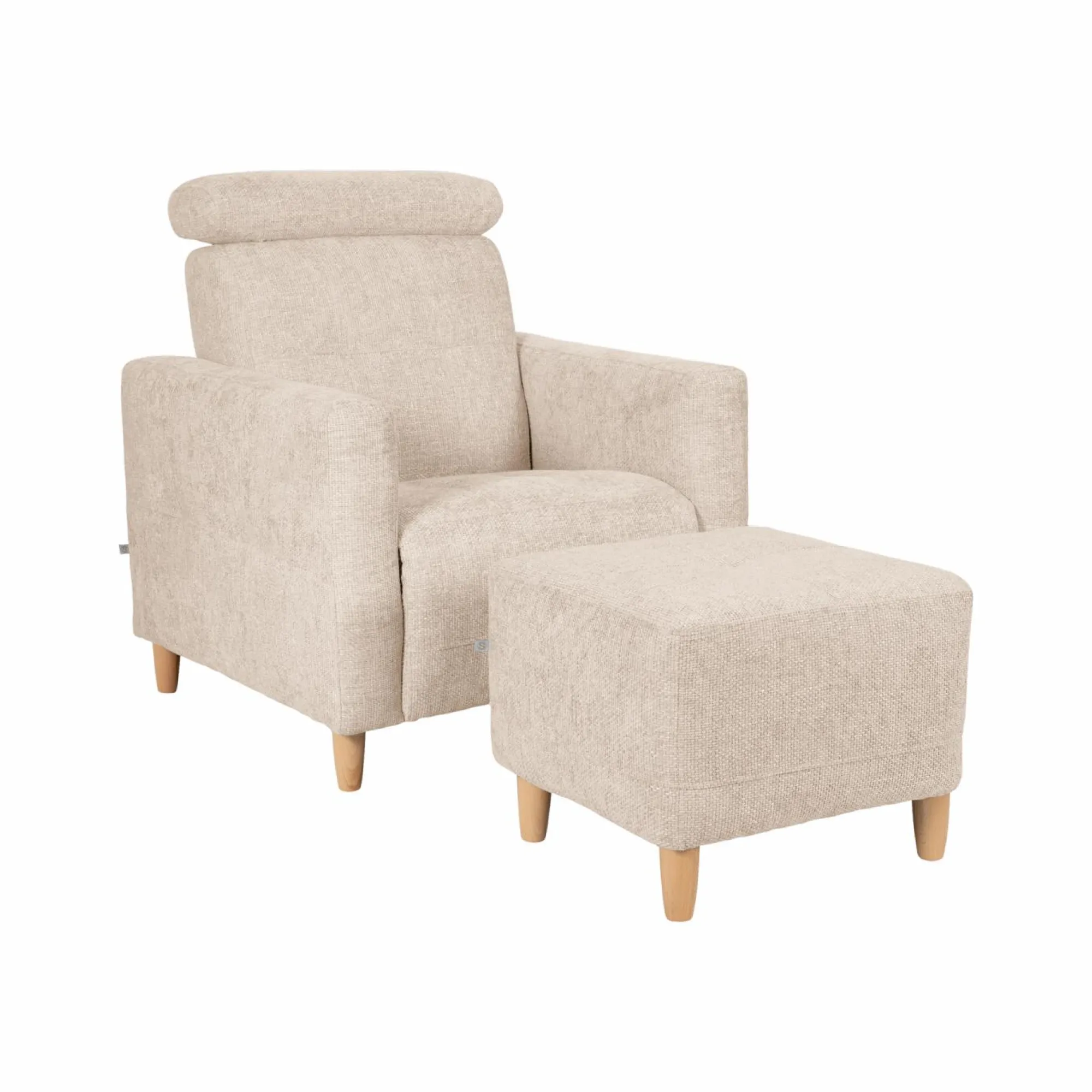Camif Repose-Pieds>Repose pieds tissu Chambord -
