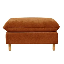 Camif Repose-Pieds>Repose-pieds tissu chenillé Portimo -