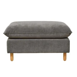 Camif Repose-Pieds>Repose-pieds tissu chenillé Portimo -