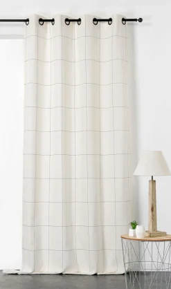 Camif Rideaux Et Voilage|Rideaux Et Voilage>Rideau coton lin Léonin - - 135 x 260 cm
