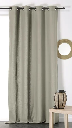 Camif Rideaux Et Voilage|Rideaux Et Voilage>Rideau coton lin Loïs - - 135 x 260 cm