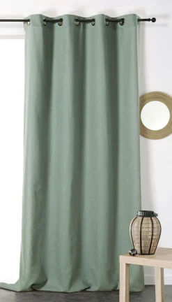 Camif Rideaux Et Voilage|Rideaux Et Voilage>Rideau coton lin Loïs - - 135 x 260 cm