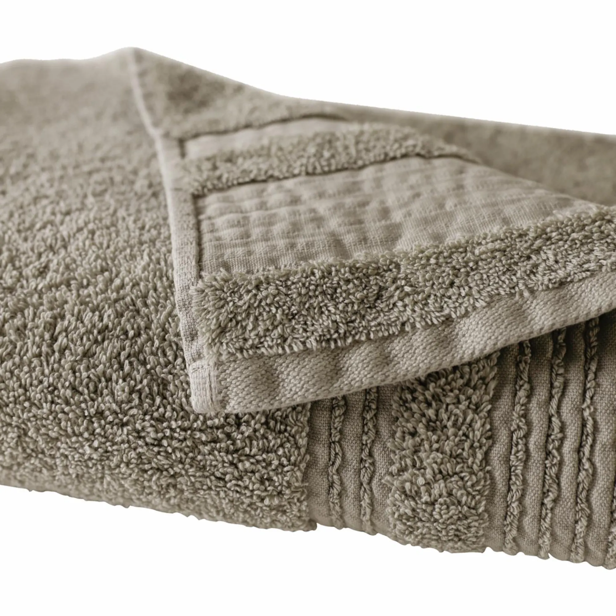 Camif Serviettes De Bain>Serviette de bain coton bio Lena - - 30 x 50 cm