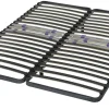 Camif Sommiers 140 X 190 Cm|Sommiers 90 X 190 Cm>Sommier cadre à lattes réglables Erin - 2 x 80 x 200 cm