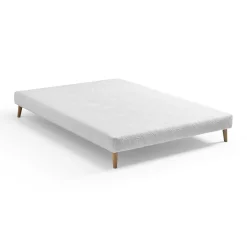 Camif Sommiers 90 X 190 Cm|Sommiers 160 X 200 Cm>Sommier et pieds Zohra et Raphaël - - 160 x 200 cm