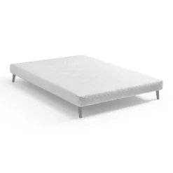 Camif Sommiers 90 X 190 Cm|Sommiers 160 X 200 Cm>Sommier et pieds Zohra et Raphaël - - 140 x 190 cm