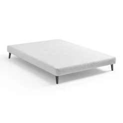 Camif Sommiers 90 X 190 Cm|Sommiers 160 X 200 Cm>Sommier et pieds Zohra et Raphaël - - 140 x 190 cm