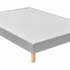 Camif Sommiers 90 X 190 Cm|Sommiers 140 X 190 Cm>Sommier tapissier à lattes et pieds 15 cm Charlotte - 2 x 80 x 200 cm