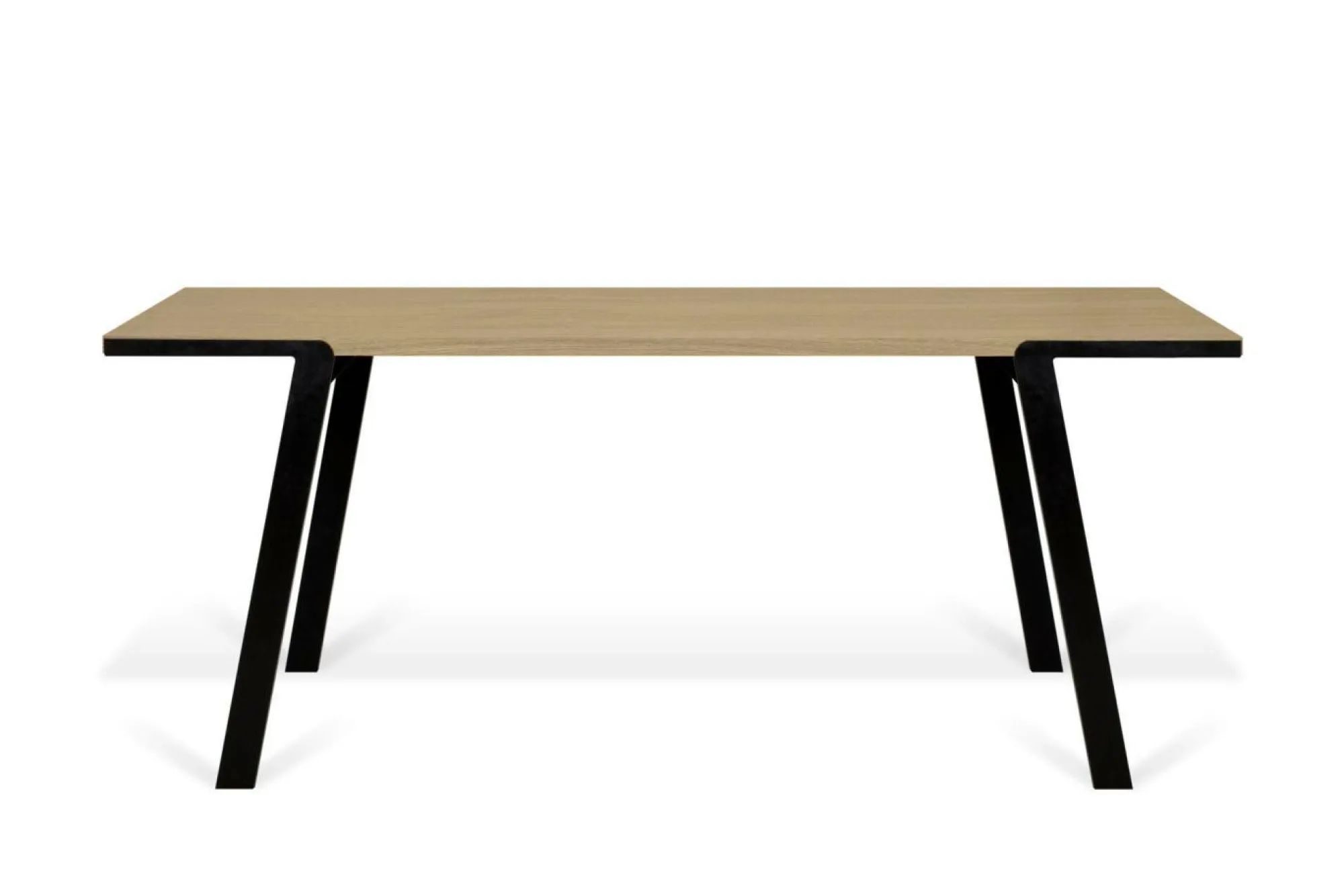 Camif Tables À Manger|Tables>Table à manger rectangulaire bois pieds métal noir 6 personnes Drift -