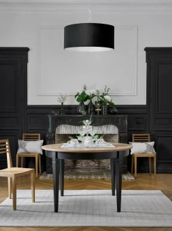 Camif Tables À Manger|Tables>Table à manger ronde extensible bois massif 4 à 8 personnes Embellie -