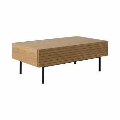 Camif Tables Basses>Table basse avec tiroir bois pieds métal Alex