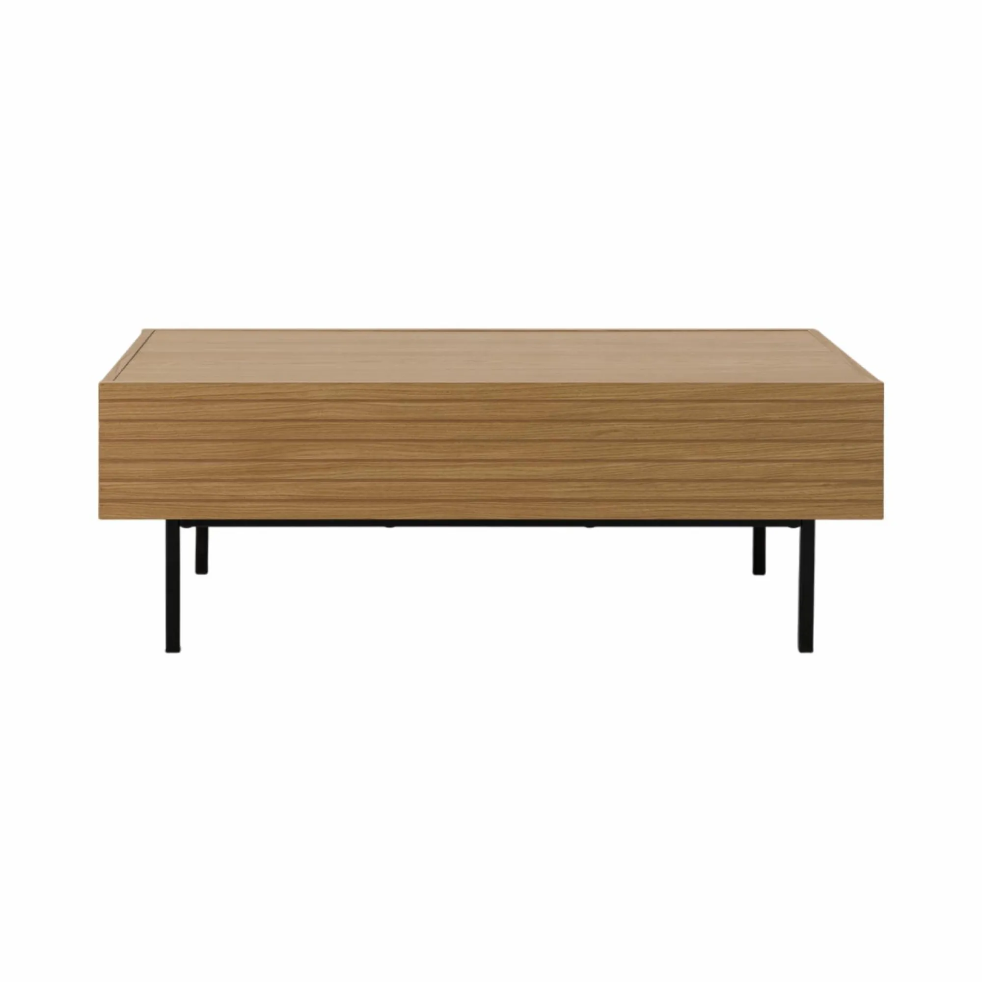 Camif Tables Basses>Table basse avec tiroir bois pieds métal Alex
