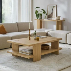 Camif Tables Basses>Table basse bois Aimée
