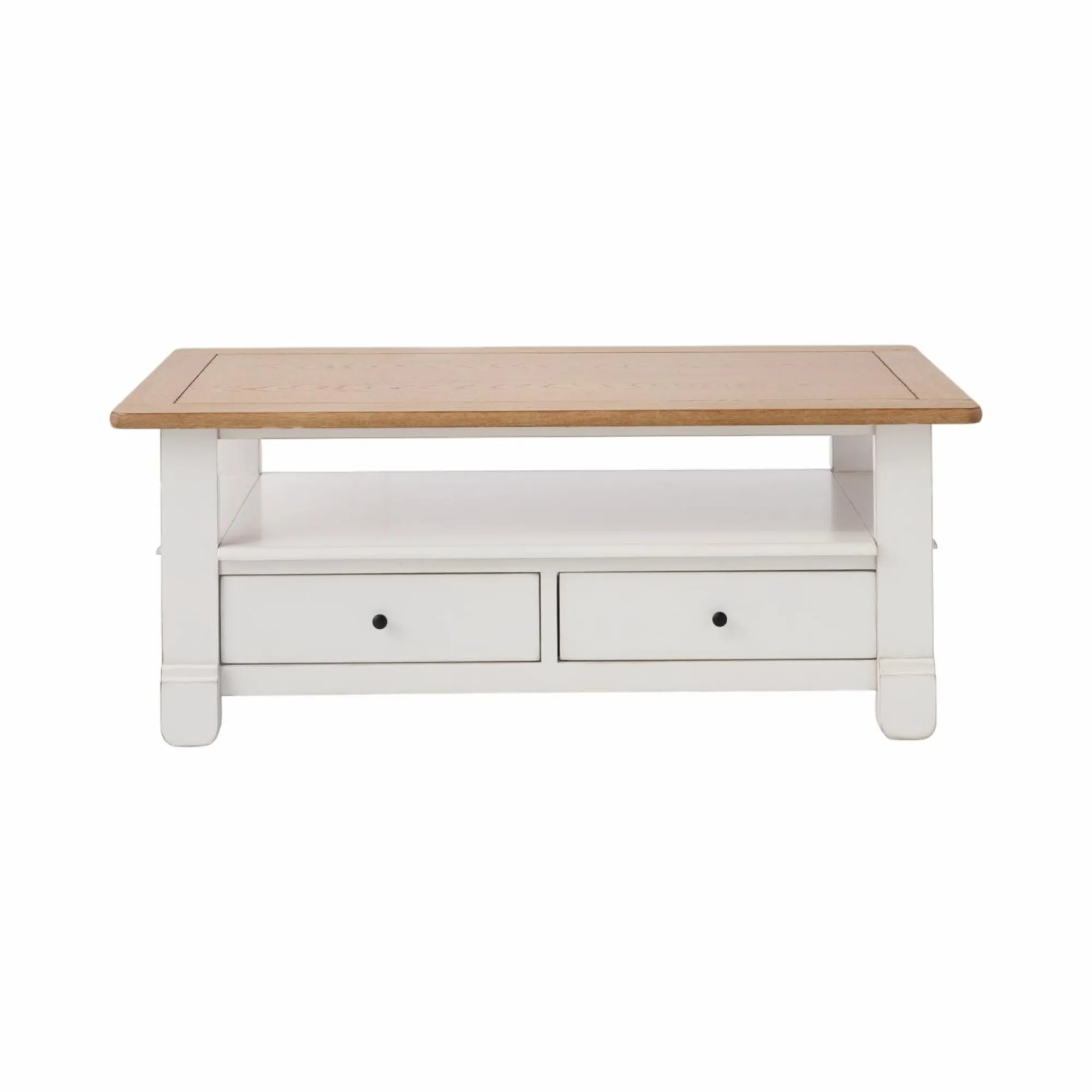 Camif Tables Basses>Table basse bois massif 2 tiroirs Embellie -